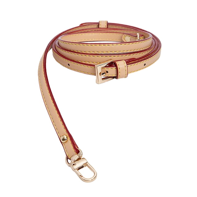 Sangle de Sac à Bandoulière Réglable en Cuir PU Beige Clair