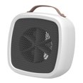 thumbnail image 1 of Portable Heater,Portable Fan Heater Air Warmer Living Room,PTC Ceramic Heating Tools Bedroom Office Desk,Winter Warm Space Electric Heater Thermostat,Household Space Heater Energy Saving White Zulema Calefactor portátil, 1 of 8