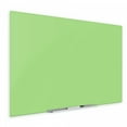 thumbnail image 1 of Floating Light Green Magnetic Glass Board 36" X 48" Inches Eased Corners, 1 of 4