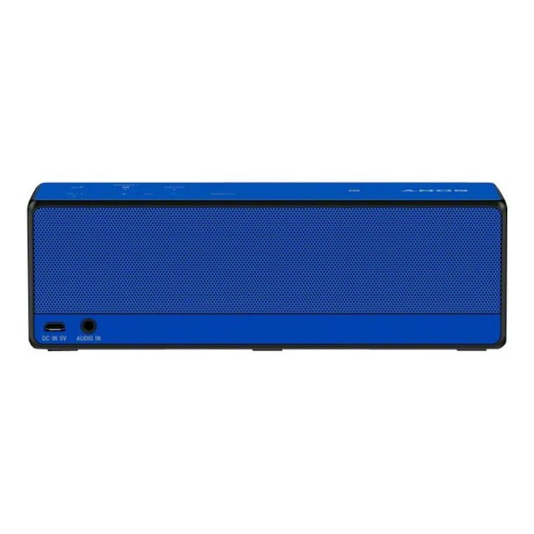 Sony Portable Bluetooth Speaker, Blue, SRS-X33