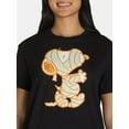 thumbnail image 4 of Snoopy Halloween Short Sleeve Graphic Tee, Women's, 4 of 5