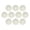 White, variant on Almencla 10 Pieces Flat Cones 5.9 inch Spot Markers for Soccer Agility Practice Speed White
