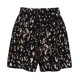 thumbnail image 3 of MKLEKYY Pantalones Cortos de Mezclilla para Mujer, Pantalones Cortos Holgados Informales de Cintura Alta con Estampado de Bolsa de Papel y Pierna Ancha con Nudo En La Cintura para Mujer, 3 of 4