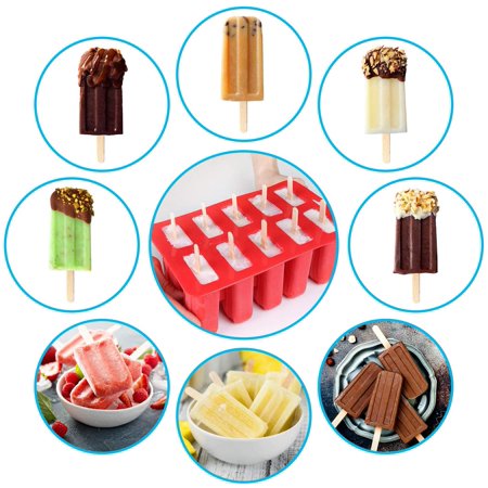 Moules À Popsicle En Silicone Machine À Glace Glacée Congelée, Avec 112  Bâtons De Popsicle, Pour Faire De La Crème Glacée, Des Collations Sucrées |  Walmart Canada