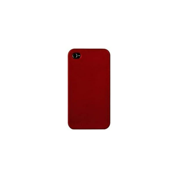 Griffin Soft touch Hard Snap sur le Cas pour Verizon iPhone 4 - Rouge