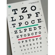Snellen Translucent Distance Vision Testing Chart