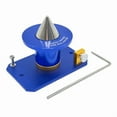 thumbnail image 1 of Wall Mounted Lawn Mower Blade Balancer Compatible with All Lawn Mowers and Gardening Tools Mower Tool Accessories Blue, 1 of 5