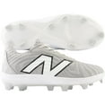 thumbnail image 2 of New Balance Men's FuelCell 4040v7 Low Molded Baseball Cleat Grey/White 9.5, 2 of 6
