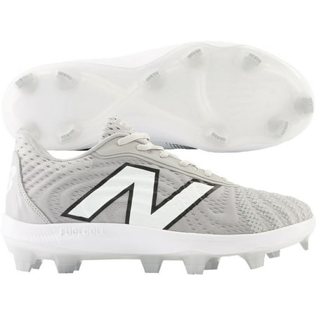 New Balance Men's Fuelcell 4040V7 Low Molded Baseball Cleat Grey/White Medium 7