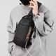 thumbnail image 3 of Bolso anti de la honda de Crossbody del hurto, mochila impermeable del pecho con la carga por USB, mochila del hombro, 3 of 6