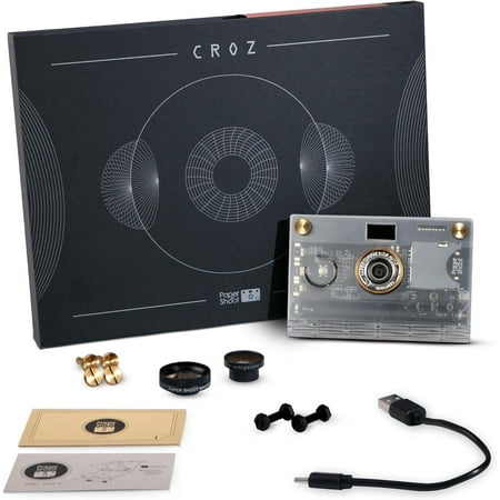 Paper Shoot Camera 18MP Compact Digital Camera with 2x Zoom, Water-Resistant, 32GB Card, 6 Pieces, Other, New