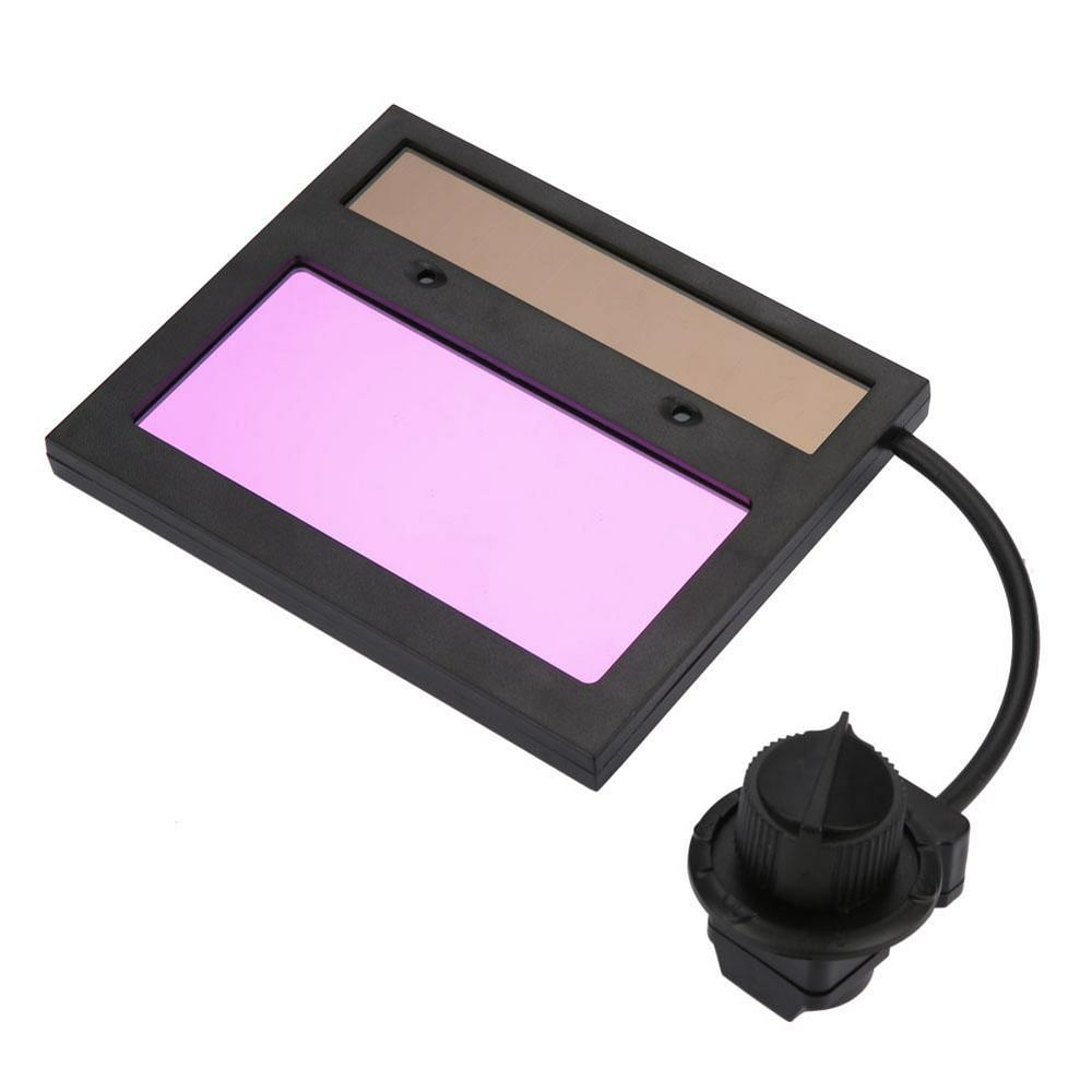 Tebru Welding Lens Auto Darkening, TX500C 110*90mm Solar Panel Welding