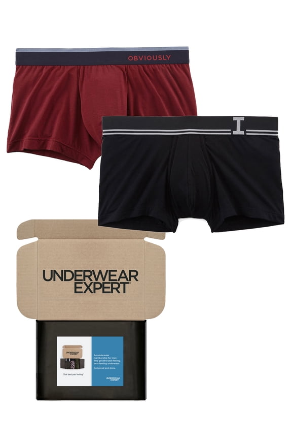 Men's Trunks Curated Mystery Box, 2 Pairs