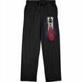 thumbnail image 4 of It Movie 2017 Scary Clown in the Dark Men's Black Graphic Sleep Pajama Pants-3X-Large, 4 of 7
