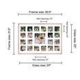 thumbnail image 2 of 20x29 Frame Rose Gold Real Wood Picture Frame Width 0.75 inches | Interior Frame Depth 0.75 inches, 2 of 7