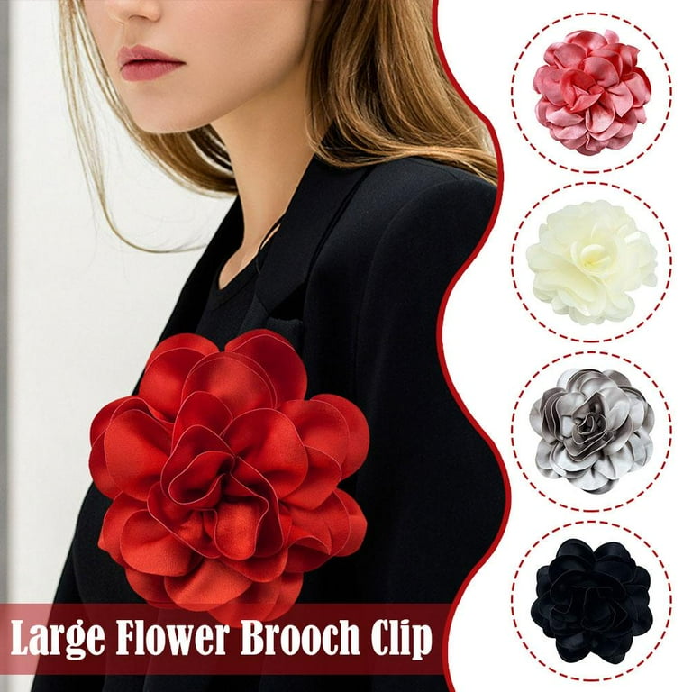 Large flower pins for clothes discount