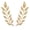 Golden, variant on Women Collar Button Honeysuckle Leaf Shape Lapel Brooch Pin Suits Coats Bags Scarves Badge Versatile Accessory