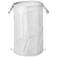 thumbnail image 4 of Mainstays Panier à linge en polyester spiralé pop-up, blanc., 4 of 8