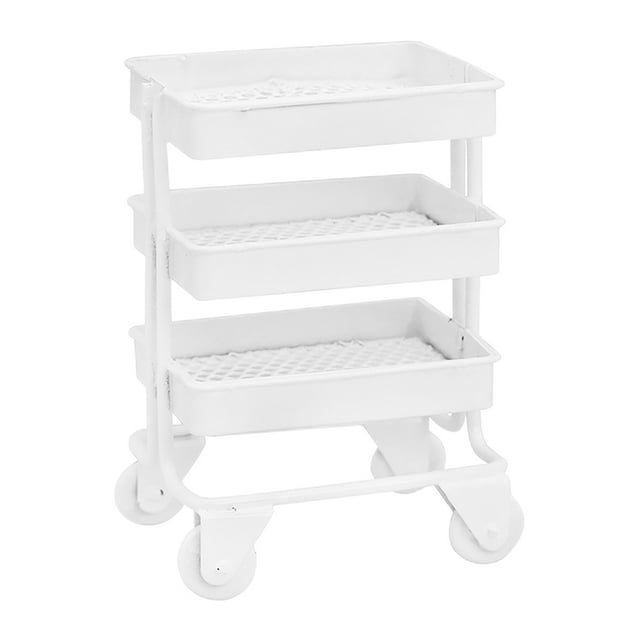 Cart Toy Miniature Kids Rolling Storage Mini Shopping Party Games