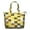 Yellow White Checker, variant on Yellow White Checker Sunflower Pattern Travel Tote Bags for Women Carry On,Large Weekender Bags for Women Travel,Multi Functional Duffle Bag for Work,Shopping,Sports