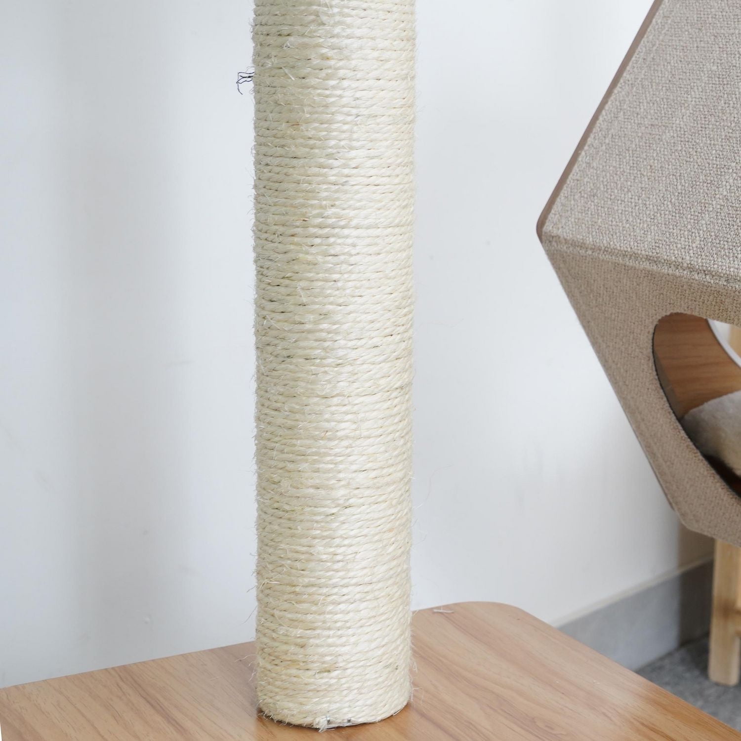 Catry Ambrose Wooden Cat Tree with Condo