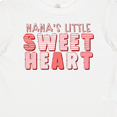 thumbnail image 4 of Inktastic Nana's Little Sweet Heart Boys or Girls Baby T-Shirt, 4 of 5