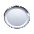 thumbnail image 1 of Clearance Sale!!!Metal Stainless Steel Storage Tray Round Snack Fruit Cosmetics Organizer Dinner Plates Container Decor, 1 of 8