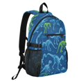 Full‑Print Casual Laptop Backpack, 20L Water‑Resistant Twill Tote ...