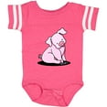 thumbnail image 3 of Inktastic Sitting Pig Boys or Girls Baby Bodysuit, 3 of 5