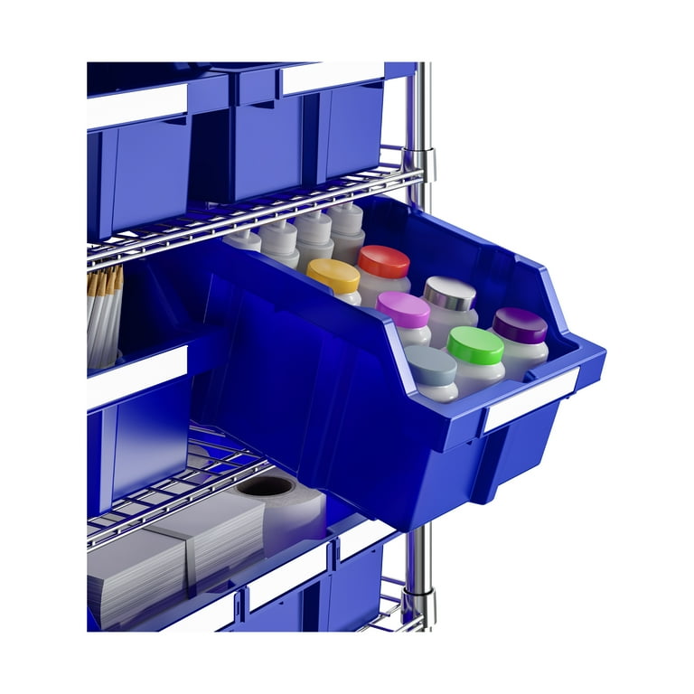 Seville Classics 8-Tier NSF 24-Bin Rack, 36