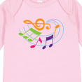 thumbnail image 4 of Inktastic Music Notes Musical Boys or Girls Long Sleeve Baby Bodysuit, 4 of 5