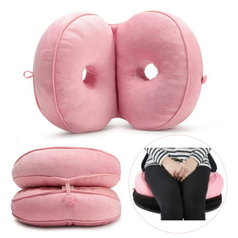 Dual Comfort Butt Pillow Lift Hips Up Seat Cushion,Donut Pillow