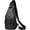 Black, variant on Men Chest Bag Crossbody Bag Dragon Leather Should Bag Trendy Sling Bag Travel Hiking Daypack Large Crossbody Waist Pack Phone Bag for Travel