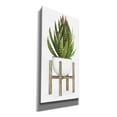 thumbnail image 2 of Epic Graffiti 'White Pots on Stands IV' by Cindy Jacobs, Canvas Wall Art, 12"x24", 2 of 2