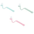 thumbnail image 2 of Wosthever Cepillo de limpieza en forma de S de alta con gancho, cepillos de baño de pelo suave, cepillo de limpieza para baño, Suministros de limpieza para el hogar verde, 2 of 6