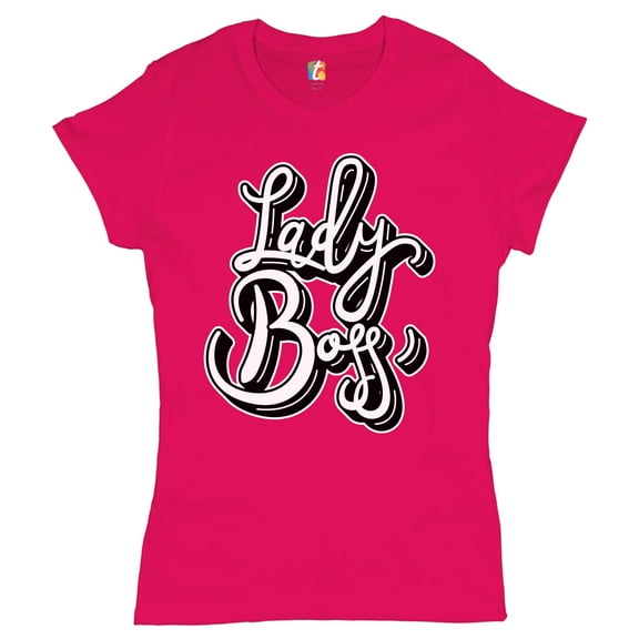 Tee Hunt Lady Boss T-Shrit Badass Mother's Day Girl Power Mom Life Women's T-Shirt Tee