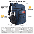 thumbnail image 3 of Backpack Cooler, 25L Cooler Backpack Insulated Leak-Proof, Heavy Duty Large Lunch Backpack, Waterproof Ice Chest Backpack for Men Women Adults Work Day trip Camping Beach Hiking Essential, 3 of 8