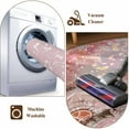 thumbnail image 4 of Christmas Kitchen Runner Rug 2x6 Washable Runners for Hallway Non Slip Pink Xmas Farmhouse Snowflake Tree Large Area Rug Indoor Floor Carpet for Bathroom Laundry Entryway Bedroom Living Room, 4 of 8