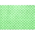thumbnail image 1 of Ahgly Company Indoor Rectangle Trellis Emerald Green Modern Area Rugs, 6' x 9', 1 of 4
