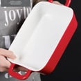 thumbnail image 3 of Smooth Surfaces Bread Loaf Pan Easy Loaf Pan To Clean Bread Pans For Baking With High Durability No To Worry red, 3 of 9