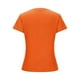 thumbnail image 5 of Eres Más Que una Camisa de Puntuación de Prueba Sexy de Manga Corta Lentejuelas Suelta Camisa de Blusa con Cuello en V, Poliéster, 5 of 6