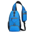 thumbnail image 2 of ibiyuan Small Sling Backpack Crossbody Sling Bag Lightweight Multipurpose Outdoor Waist Pack, Convenient Crossbody Phone Pouch for Cycling Travel Cashier Work Use, 2 of 8