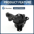 thumbnail image 5 of Unique Bargains Engine Motor Mount, Engine Mounting No.50820TKNH51 for Honda Odyssey RC4 2.0L 2019 Black, 1 Pc, 5 of 6
