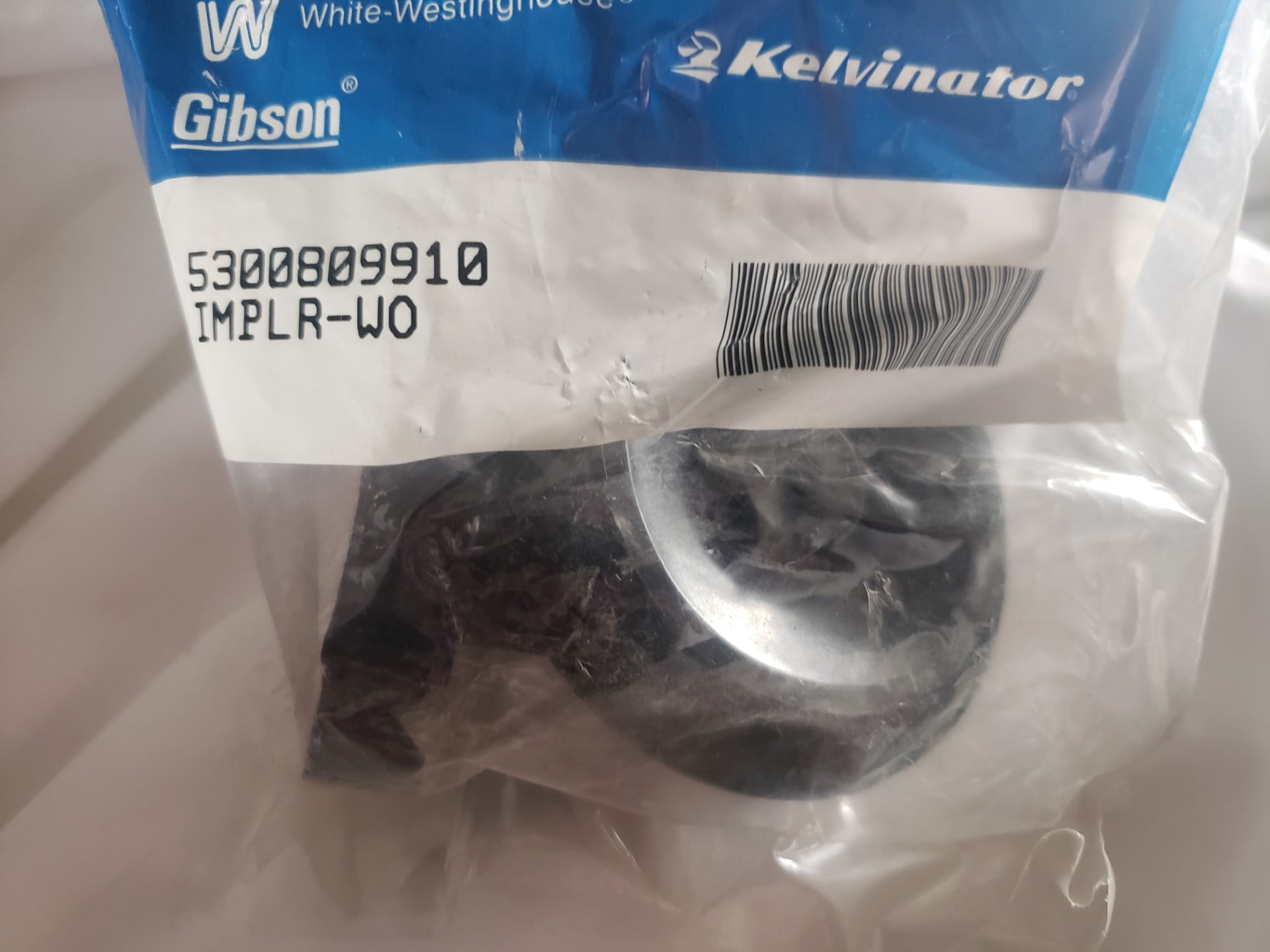 Frigidaire Dishwasher Impeller and Seal Kit 5300809910