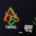 thumbnail image 2 of Handmadetneonsign Tapas Spain Neon Sign, Tapas Led Art Decor, Spain Food Restaurant Wall Decor, 2 of 5