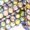 Silver, variant on Multicolor Rhinestone Glitter Round Shoelaces Replacement Rope Drawstring Cord For Sneakers Casual Shoes Hoodies Clothing Decoration Size 160
