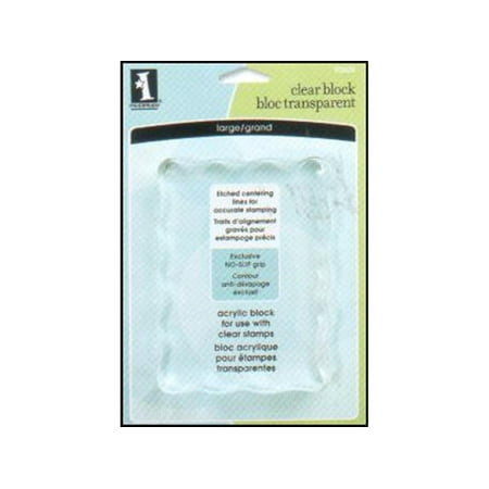 UPC: 0725718936266 | Inkadinkado Clear Stamp Block Large