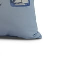 thumbnail image 2 of Simply Daisy, 26 x 26 inch, Boat Trio, Geometric Print Pillow, Blue, 2 of 2