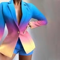 thumbnail image 1 of MesaSe X  2PCS Woman Suit Jacket  Casual Pocketed Office Blazers Draped Open Front Cardigans Jacket Work Suit, 1 of 2