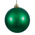 thumbnail image 1 of Emerald Matte UV Shatterproof Ball Ornament, 4.75 in., 1 of 1